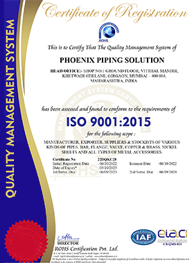 ISO Certificate